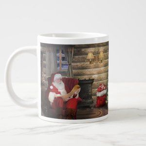 15 oz. Santa's "The List" Mug - Hand-Designed by Santa